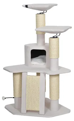 Productafbeelding van Ebi Krabpaal Nagano | 66x66x134cm Wit