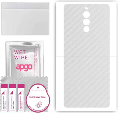 Produktbild von apgo Rückseite Schutzfolie, Skin, kompatibel mit ZTE Nubia Red Magic 8 Pro, Hinten Displayschutzfolie aus Vinylfolie, kratzfest, einfache Montage - Transparenter Kohlenstoff