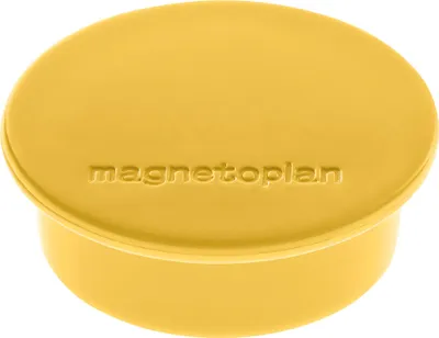 Obrázok produktu pre magnetoplan Discofix okrúhly magnet "farebný", žltý