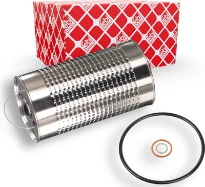 Produktbild von Ölfilter FEBI BILSTEIN 107934 Filtereinsatz passend für MERCEDES-BENZ O 302 OF Series T2/L