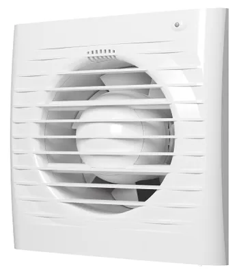 Obrázek produktu pro Zpožděný časovač 100mm velikost potrubí Bílý ventilátor Koupelna Průtok vzduchu Kuchyňský ventilátor Odsavač par