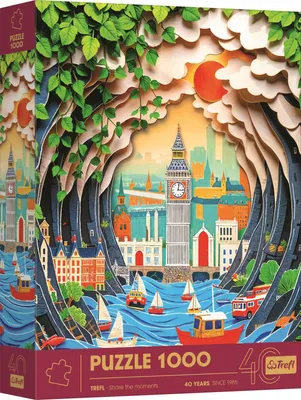 Produktbild von Puzzle 1000 Jubiläum London 40043