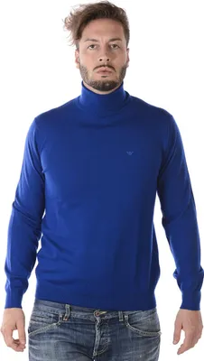 Obrázek produktu pro EMPORIO ARMANI Úplet Mod. 8N1MYZ1M4CZ Modrá Velikost: xxl
