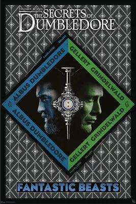 Productafbeelding van Fantastic Beasts - De Geheimtissen van Dumbledore - Grindelwald - Poster, 61x91,5 cm
