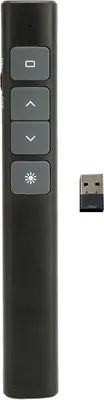 Zdjęcie produktu dla Prezenter Clicker 2.4G RF Chip ABS Silicone Buttons Przenośny bezprzewodowy pilot zdalnego sterowania Plug and Play do biura