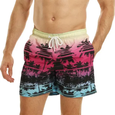 Produktbild von RIPT Essentials - Badeshorts für Herren PB262 (L) (Pink)