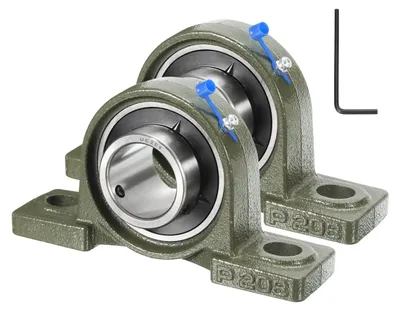 Obrázek produktu pro 2 kusy samocentrujících ložisek UCP208 o průměru 40 mm