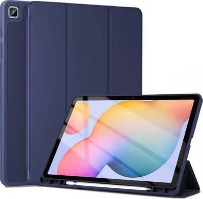 Immagine prodotto di Smart Cover per il tablet Samsung Galaxy Tab S7 FE Custodia protettiva con supporto per penna in blu