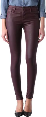 Produktbild von Diesel Skinzee 0662E Damen Jeans Skinny Burgundy