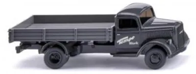 Immagine prodotto di Wiking 084008 Camion con cassone (Opel Blitz) Modello in miniatura Tempo Werk Scala H0 1:87 Non è un giocattolo!