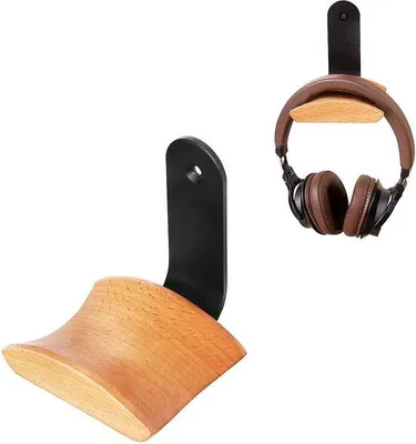 Image de Support pour casque audio et gaming, noir
