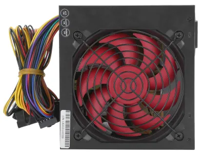 Zdjęcie produktu dla Zasilacz do komputera PC – akcesoria komputerowe – czerwony wentylator z ręczną regulacją – 115/ATX – 250 W