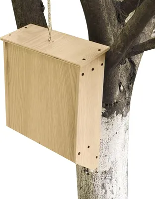 Produktbild von Wetterfestes Fledermaushaus aus Holz zur Fliegenkontrolle
