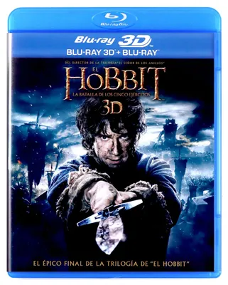 Produktbild von Der Hobbit - Die Schlacht der fünf Heere (nur Originalversion) [2xBLU-RAY 3D+2xBLU-RAY]