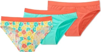Produktbild von Schiesser 151456 - Mädchen Slips 3er-Pack, Gr. 140