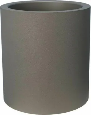 Image de Pot Riviera Ø 40 cm Gris Plastique Rond