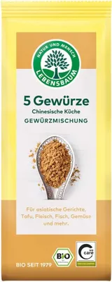 Produktbild von Lebensbaum 5 Gewürze Chinesische Küche -- 40g