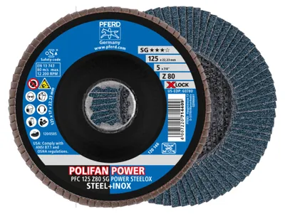 Zdjęcie produktu dla PFERD 67788127, 12,5 cm, 12200 RPM, 80 g, 10 szt.