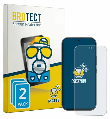 Produktbild von 2x BROTECT Schutzfolie für Honor 600 Pro Displayschutz Displayschutzfolie Folie Matt Entspiegelungsfolie