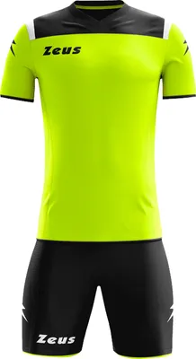 Produktbild von 3XS NERO-GIALLOFLUO|Zeus Kit Vesuvio Trikot-Set 2-teilig Schwarz Neon Gelb