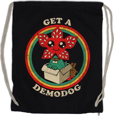 Produktbild von Urban Backwoods Get A Demodog I, Turnbeutel, Farbe: Schwarz