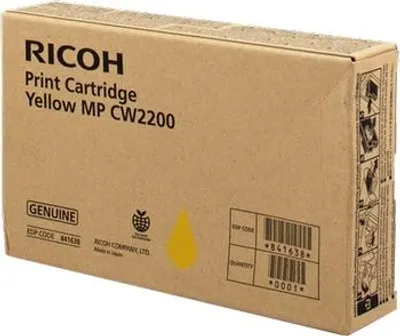 Obrázek produktu pro Ricoh 841638, Žlutá, Inkoust na pigmentové bázi, 100 ml, 1 kusů
