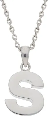 Produktbild von JuwelmaLux Anhänger Buchstabe S 925/000 Sterling Silber JL10-02-2254