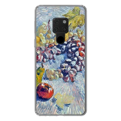 Produktbild von MuchoWow® Handyhülle Schutzhülle Hülle für Huawei P40 Lite Weintrauben, Zitronen, Birnen und Äpfel - Vincent van Gogh Silikon Softcase Handy Hülle - Handy