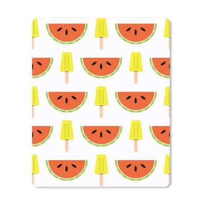 Produktbild von MuchoWow® Mauspad Mousepad Eiscreme - Wassermelone - Muster - Sommer 19x23 cm - Mousepads - Maus Mat - Pad - Mausunterlage - Mauspads - Spielen