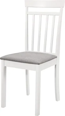 Obrázok produktu pre KANSAS jedálenská stolička, biela/šedá
