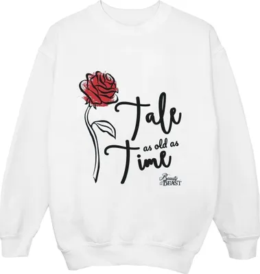 Produktbild von Disney - "Tale As Old As Time" Sweatshirt für Herren BI43324 (L) (Weiß)