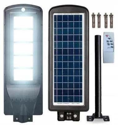 Immagine prodotto di Grande Lampione Solare A Led Per Esterni, Potente Sensore Da 900 W