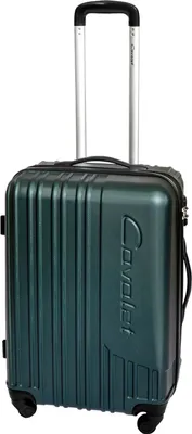 Produktbild von Mittelgroßer Koffer Dunkel Grün 65 cm Hartschalen Trolley 80 Li Cavalet Malibu