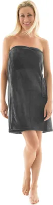 Produktbild von Samoa Saunakilt L/XL anthrazit Polyester  260 g/m² 84x160 Damen