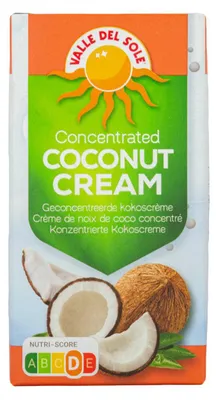 Zdjęcie produktu dla Valle del Sol Kokoscrème 200g – Kremowa, wegańska pasta kokosowa, bezglutenowa