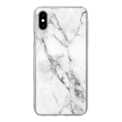 Produktbild von MuchoWow® Handyhülle Schutzhülle Hülle für iPhone Xs Marmor - Luxus - Weiß Silikon Softcase Handy Hülle - Handytasche