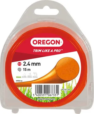 Produktbild von Trimmerfaden OREGON 69-362-OR 2,4mm, 15m, orange