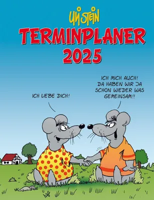 Produktbild von Uli Stein Terminplaner 2025: Taschenkalender