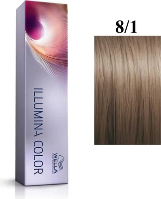 Zdjęcie produktu dla Wella Professionals, Illumina Color, Permanent Hair Dye, 8/1 , 60 ml
