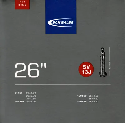 Produktbild von Schwalbe SV 13J 26 Zoll FatBike Schlauch Sclaverand Ventil