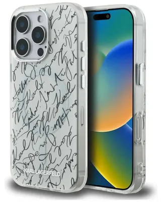 Produktbild von Karl Lagerfeld iPhone 16 Pro Max Hülle - Weiß