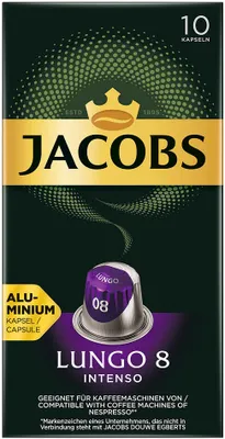 Produktbild von Jacobs Lungo Intenso | 10 Nespresso® komp. Kapseln