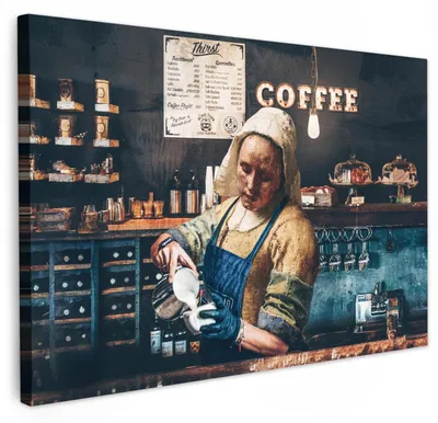 Immagine prodotto di Tela dipinta, dimensioni 120x80 cm - Decorazione per pareti, ideale per soggiorno o camera da letto - Arte - Decorazione d'interni - Alta qualità