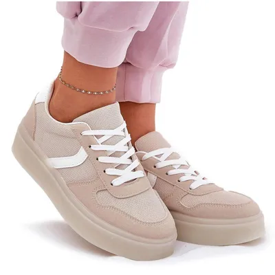 Produktbild von Niedrige Damen Sneakers Auf Plattform Beige Telmira 40