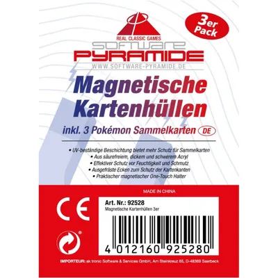 Produktbild von Software Pyramide Pokemon Kartenhüllen - 3er Set