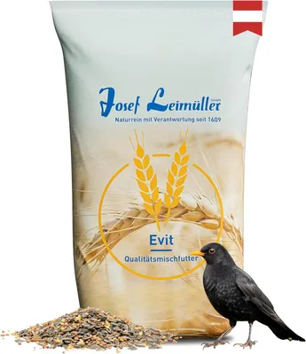 Produktbild von Leimüller Vogelfutter Wildvögel Ganzjährig 5kg (4 Jahreszeiten) - Österreichisches Wildvogelfutter Ganzjahresfutter Streufutter