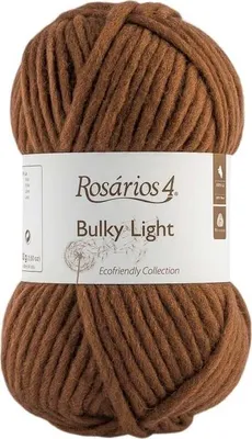 Image de Rosários 4 Bulky Light 104 Brown Laine à tricoter