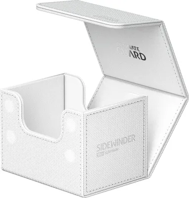 Zdjęcie produktu dla Pudełko na karty Ultimate Guard - Sidewinder 100+ XenoSkin Monocolor White