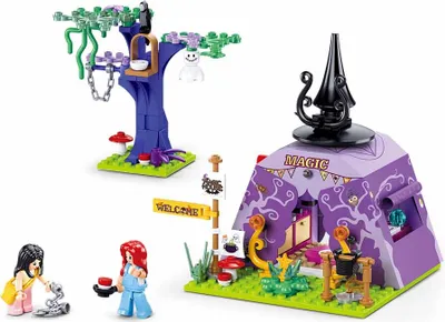 Obrázok produktu pre Sluban Girls Dream Čarodejnice M38-B1055 Magický stan v kúzelnom lese