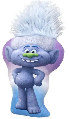 Produktbild von Trolls Plüschkissen Guy Diamond 3D-Kissen ca. 40 cm Sammelkissen
